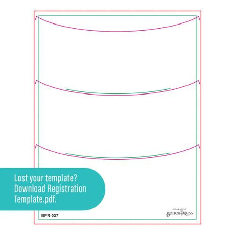 Spellbinders - Decorate the Season Registration Press + Foil Plate