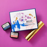 Spellbinders - InkSpired Wishes Press Plates - BetterPress Society April 2025