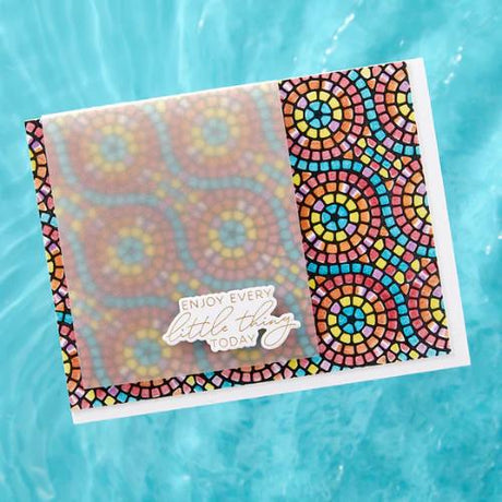 Spellbinders - Exclusive Mosaic Press Plates & Stencil Bundle - BetterPress Society May 2025