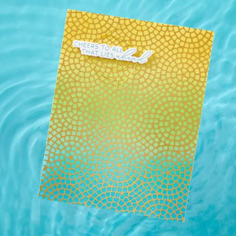 Spellbinders - Exclusive Mosaic Press Plates & Stencil Bundle - BetterPress Society May 2025