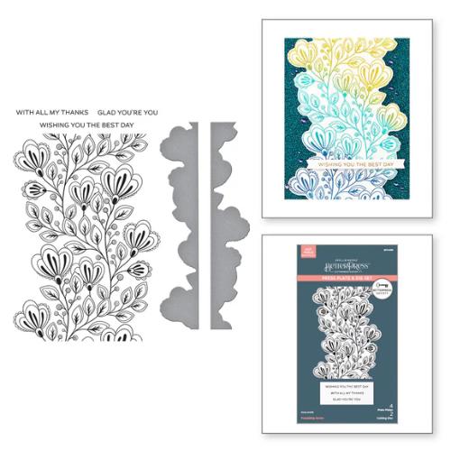Spellbinders - Friendship Grows Press Plate & Die Set - BetterPress Society November 2025