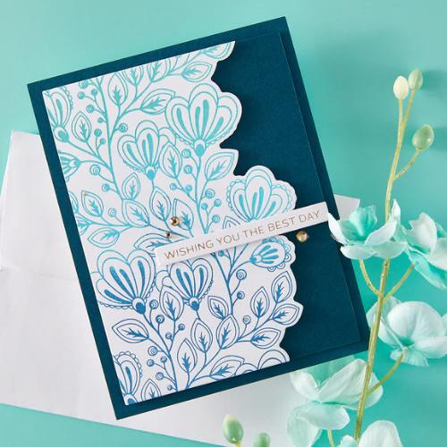 Spellbinders - Friendship Grows Press Plate & Die Set - BetterPress Society November 2025