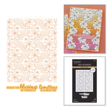 Spellbinders - Radiant Blooms Press Plate & Die Set and Add-on Stencil- BetterPress Society February 2026 - Postage as per Actual