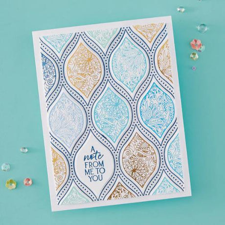Spellbinders - Betterpress Society March 2026 - Teardrop Mosaic Set