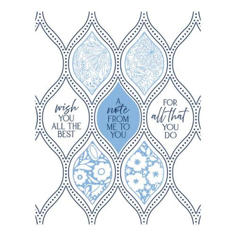 Spellbinders - Betterpress Society March 2026 - Teardrop Mosaic Set