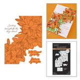 Spellbinders - Cascading Lilies Press Plate - Betterpress Society April 2026