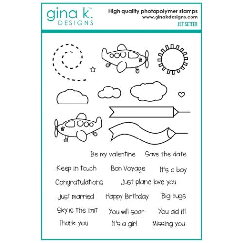 Gina K designs - BUNDLE- Jet Setter - Postage as per Actual