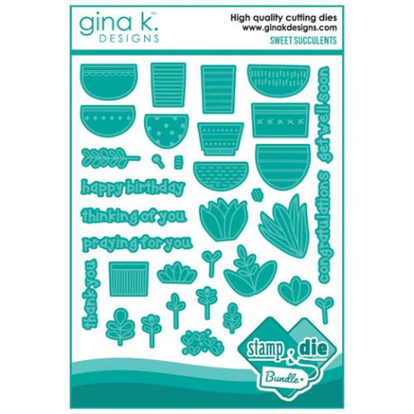 Gina K Designs - BUNDLE - Sweet Succulents