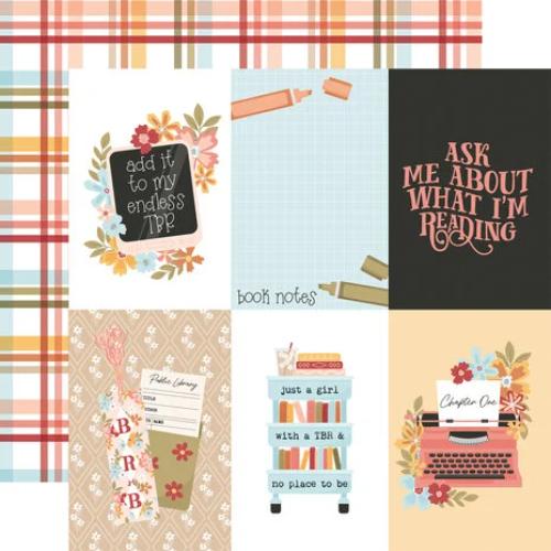 Echo Park Bookish 12x12 Inch Collection Kit (BSH475016) - Postage as per Actual