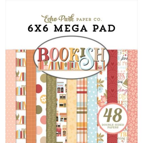 Echo Park Bookish 6x6 Inch Cardmakers Mega Pad (BSH475031)