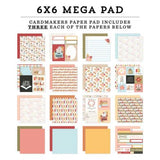 Echo Park Bookish 6x6 Inch Cardmakers Mega Pad (BSH475031)