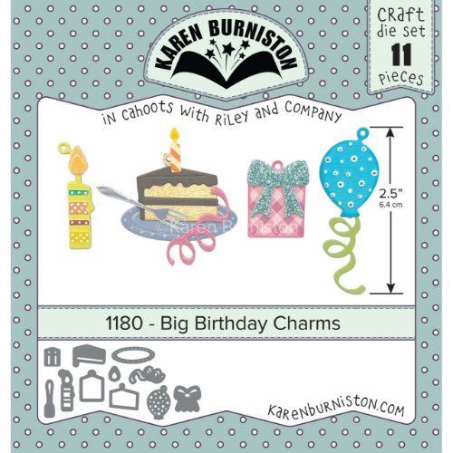 Karen Burniston - Big Birthday Charms