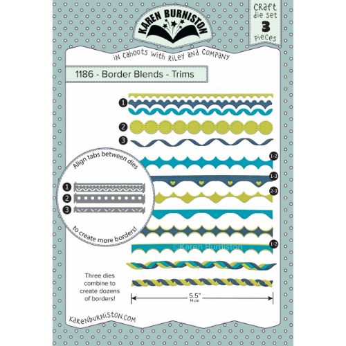 Karen Burniston - Border Blends - Trims