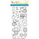 Honey Bee Stamps - Build-A-Bee (4x8 Stamp Set)