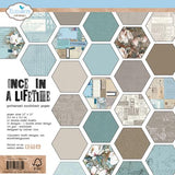 Elizabeth Craft Designs Once in a Lifetime 12x12 Inch Patterned Cardstock Paper (C032) - Postage as per Actual