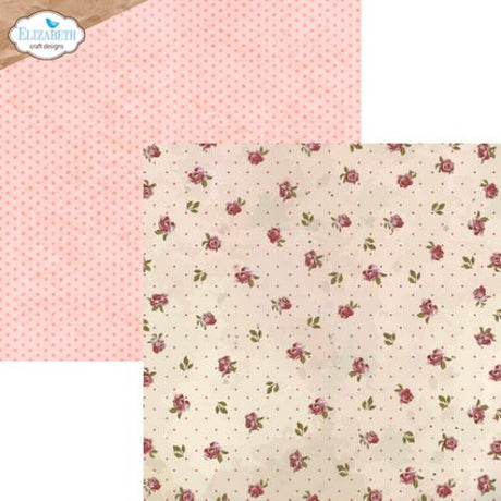 Elizabeth Craft Designs Romantic Revival 12x12 Inch Patterned Cardstock Paper (C036) - Postage as per Actual