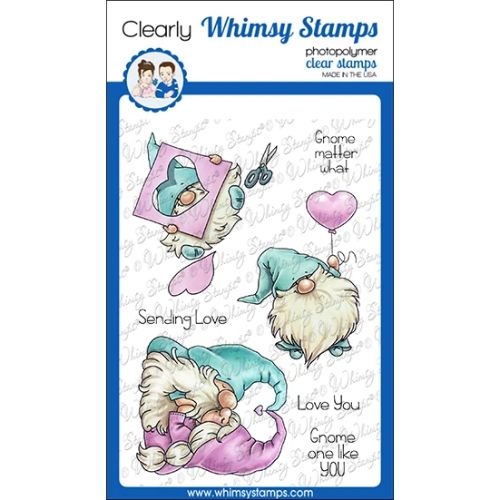 Whimsy Stamps - Gnome One Like You Clear Stamps