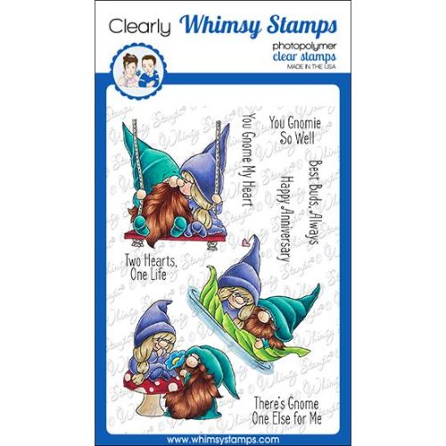 Whimsy Stamps - Gnome One Else Clear Stamps