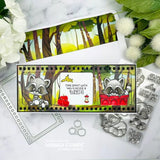 Whimsy Stamps - Raccoon How've You Bin Clear Stamps