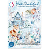 Ciao Bella - Winter Wonderland A4 Junk Journal Ephemera Book (32pcs) (CBB001) - Postage as per Actual