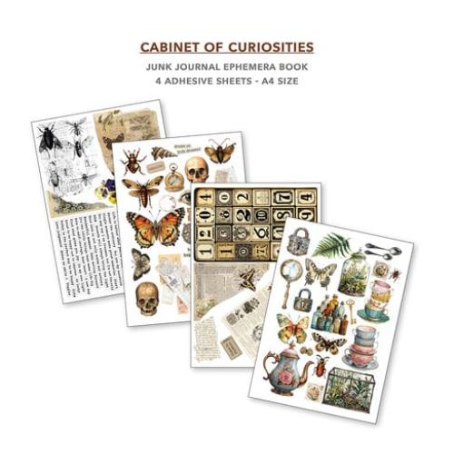 Ciao Bella - Cabinet of Curiosities A4 Junk Journal Ephemera Book (32pcs) (CBB002) - Postage as per Actual