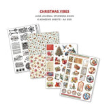 Ciao Bella - Christmas Vibes A4 Junk Journal Ephemera Book (32pcs) (CBB003) - Postage as per Actual