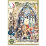 Ciao Bela - Wizard Academy A4 Junk Journal Ephemera Book (32pcs) (CBB004) - Postage as per Actual