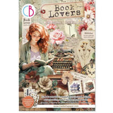 Ciao Bella - Book Lovers A4 Junk Journal Ephemera Book (32pcs) (CBB005) - Postage as per Actual