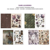 Ciao Bella Dark Academia A4 Junk Journal Ephemera Book (32pcs) (CBB014) - Postage as per Actual