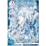 Ciao Bella Frozen Land A4 Junk Journal Ephemera Book (32pcs) (CBB016) - Postage as per Actual