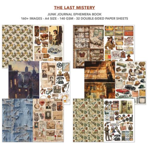 Ciao Bella The Last Mystery A4 Junk Journal Ephemera Book (32pcs) (CBB017)
