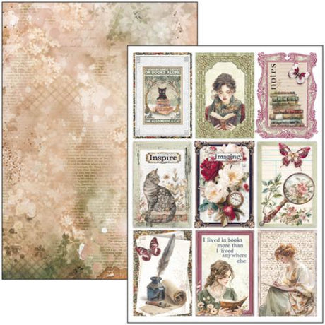 Ciao Bella Book Lovers A4 Creative Pad (9pcs) (CBCL091)