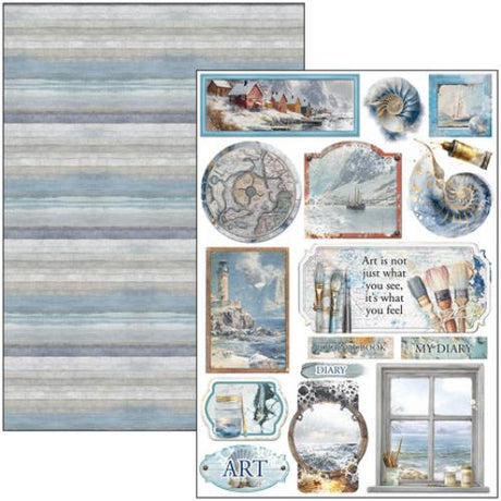 Ciao Bella An Artist Journey A4 Creative Pad (9pcs) (CBCL092)