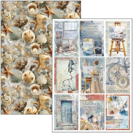 Ciao Bella An Artist Journey A4 Creative Pad (9pcs) (CBCL092)