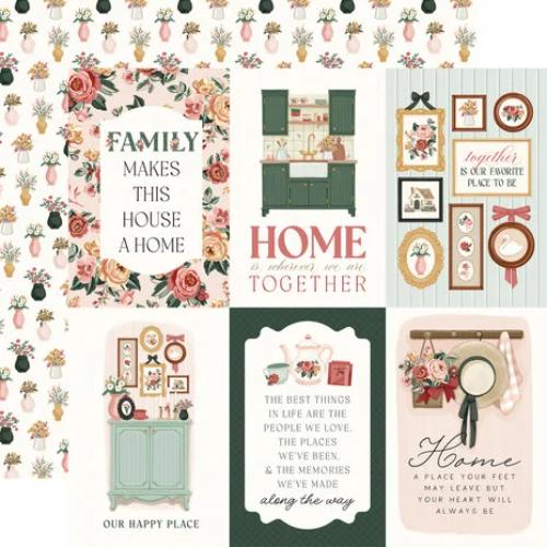 Carta Bella Feels Like Home 12x12 Inch Collection Kit (CBFLH476016) - Postage as pe Actual