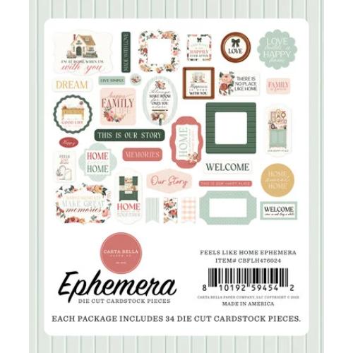Carta Bella Feels Like Home Ephemera (CBFLH476024)