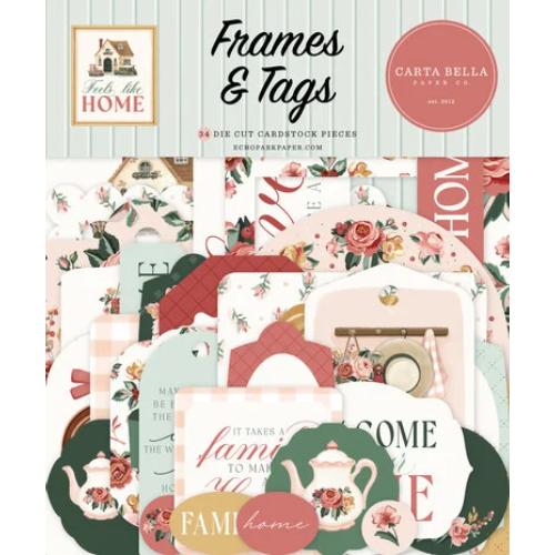 Carta Bella Feels Like Home Frames & Tags (CBFLH476025)