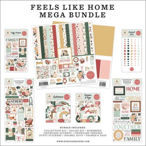 Carta Bella Feels Like Home Mega Bundle (CBFLH476050) - Postage as per Actual