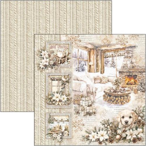 Ciao Bella Winter Season 8x8 Inch Paper Pad (12pcs) (CBH088)