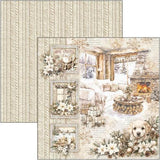 Ciao Bella Winter Season 8x8 Inch Paper Pad (12pcs) (CBH088)