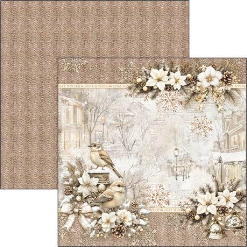 Ciao Bella Winter Season 8x8 Inch Paper Pad (12pcs) (CBH088)
