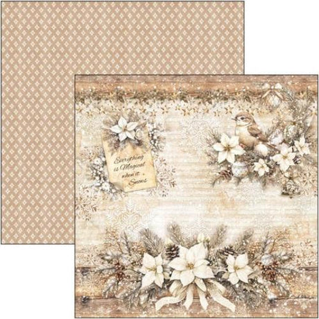Ciao Bella Winter Season 8x8 Inch Paper Pad (12pcs) (CBH088)