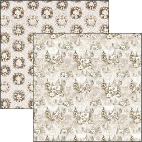 Ciao Bella Winter Season 8x8 Inch Paper Pad (12pcs) (CBH088)