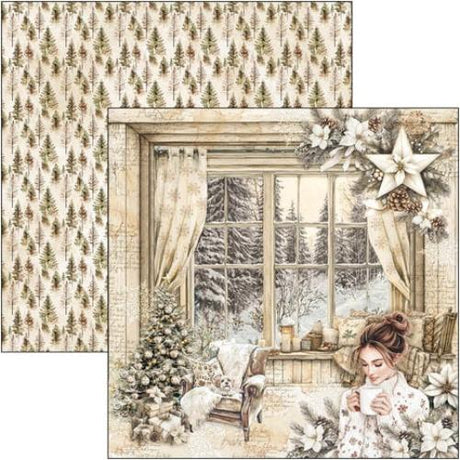 Ciao Bella Winter Season 8x8 Inch Paper Pad (12pcs) (CBH088)