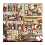 Ciao Bella Book Lovers Pad 8x8 Inch Paper Pad (12pcs) (CBH091)