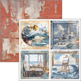 Ciao Bella An Artist Journey 8x8 Inch Paper Pad (12pcs) (CBH092)