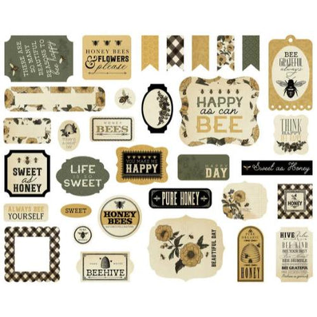 Carta Bella Honey Bee Ephemera (CBHB450024)