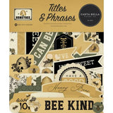 Carta Bella Honey Bee Titles & Phrases (CBHB450032)