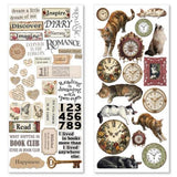 Ciao Bella Book Lover Transparent Adhesive Sheets (5pcs) (CBI007) - Postage as per Actual