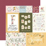Carta Bella Pressed Floral 12x12 Inch Collection Kit (CBPF473016) - Postage as pe Actual